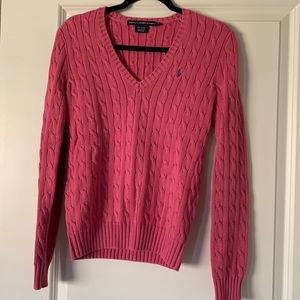 Ralph lauren pink sweater